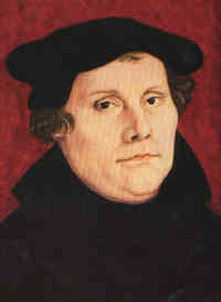 What did Martin Luther believe was the path to salvation?